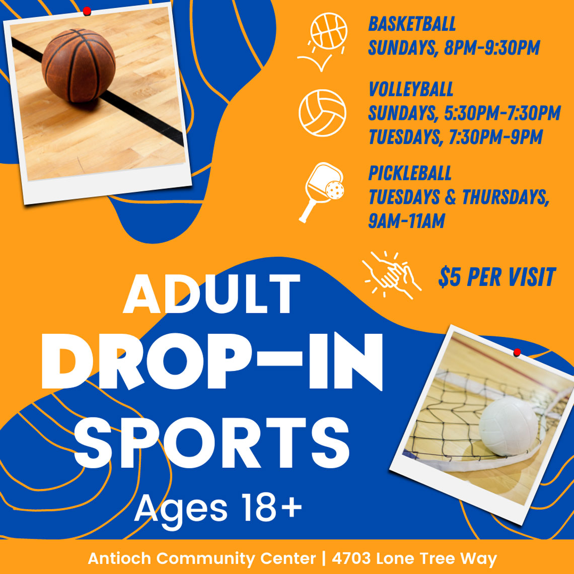 adult drop in sports flyer 002
