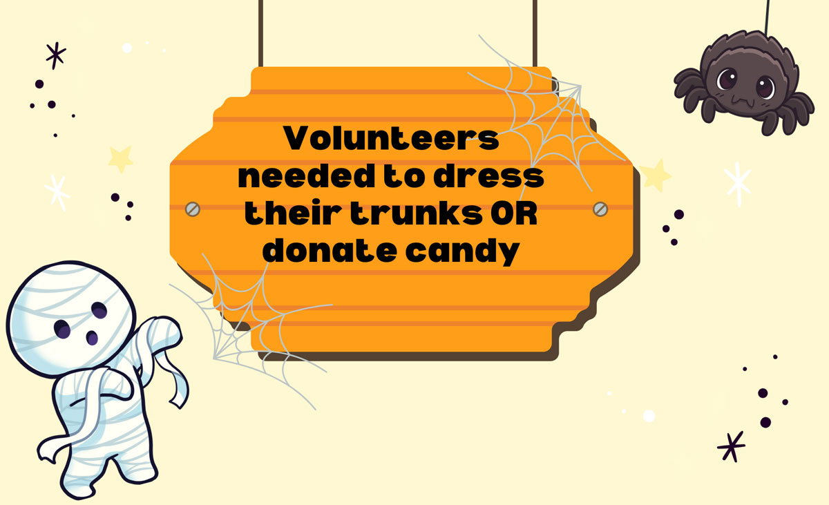 trunk-o-treat volunteer